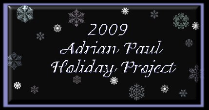 Adrian Paul holiday card 2009