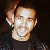 Adrian Paul in leather
